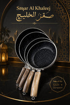 Saqar Al Khaleej Premium Non-Stick Frying Pan 4 Pc Set